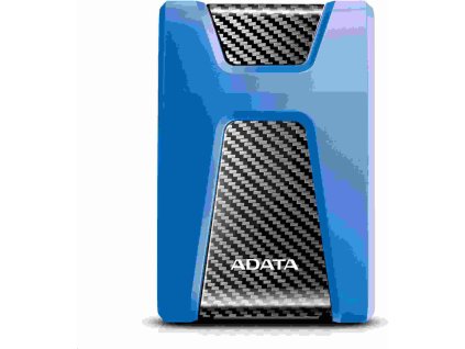 Externý pevný disk ADATA 1TB 2,5" USB 3.1 DashDrive Durable HD650, modrý (gumový, odolný voči nárazom)