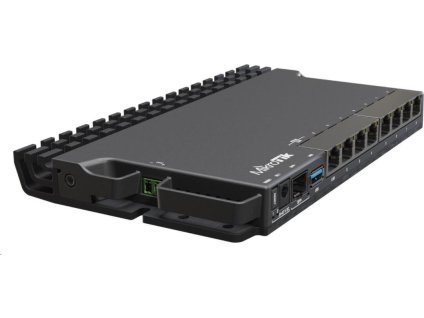 MikroTik RouterBOARD RB5009UG+S+IN, 1400MHz CPU, 1GB RAM, 7xGbE, 1x2,5GbE, 1xSFP/SFP+, 1xUSB, licencia č