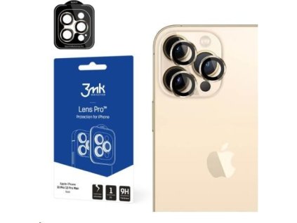 3mk Lens Protection Pro pro Apple iPhone 15 Pro, Dark Gold