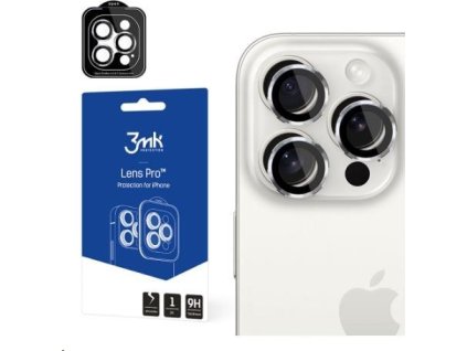 3mk Lens Protection Pro pro Apple iPhone 15, Silver