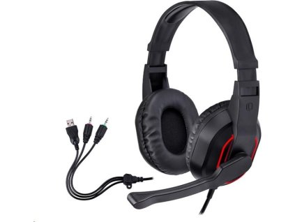 TRACER herní sluchátka s mikrofonem BATTLE Radian RGB FLOW