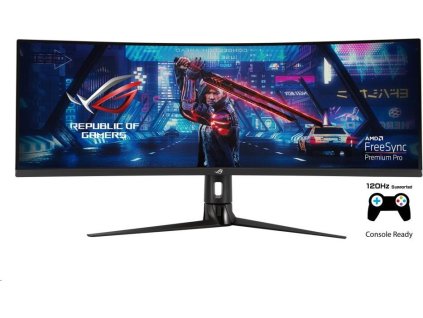 ASUS LCD 49" XG49VQ ROG STRIX 3840x1440 Zakrivený DFHD VA 144Hz 125% sRGB DP HDMI USB3.0 GAMING