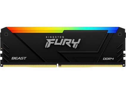 KINGSTON DIMM DDR4 16GB 3200MT/s CL16 FURY Beast RGB, XMP