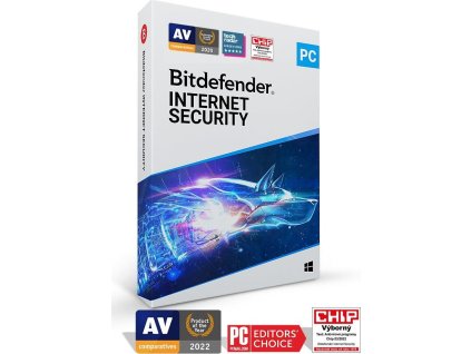 Bitdefender Internet Security- 5PC na 1 rok- elektronická licencia na e-mail