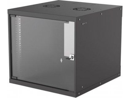 Intellinet 19" rack BASIC 9U/560 mm, čierny, rozložený flatpack