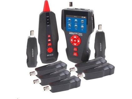 Tester káblov LAN TLCD88 s LCD displejom, koaxiálne káble, Cat3/Cat5E/Cat6, UTP/STP, USB, PoE, ping, sonda, 8x spätná slučka