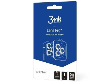 3mk Lens Protection Pro pro Apple iPhone 16 Pro /16 Pro Max, Black