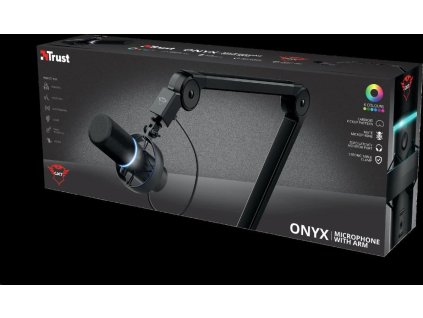 TRUST mikrofón GXT 255+ ONYX MICROPHONE & ARM