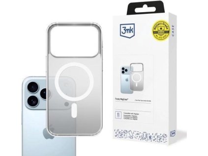 3mk ochranný kryt Frosty MagCase White pro Apple iPhone 17 Pro Max
