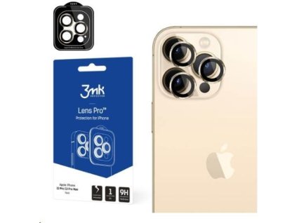 3mk Lens Protection Pro pro Apple iPhone 15 Pro Max, Dark Gold