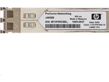 Aruba 1G SFP LC SX 500m MMF XCVR J4858D RENEW