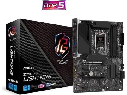 ASRock MB Sc LGA1700 Z790 PG LIGHTNING, Intel Z790, 4xDDR5, 1xHDMI