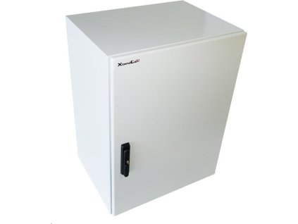 XtendLan 19" venkovní vodotěsný rozvaděč 17U 600x450, krytí IP55, nosnost 65kg, 3-bodový zámek, šedý