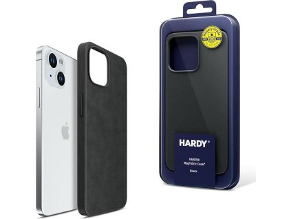 3mk ochranný kryt HARDY MagFabric Case pro Apple iPhone 15 Pro Max, Black