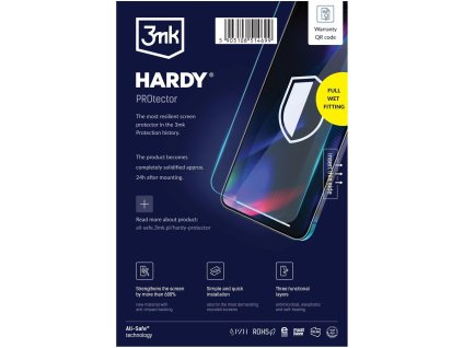 3mk All-Safe - AIO fólie Hardy PROtector Full Wet Fitting Phone, 5 ks