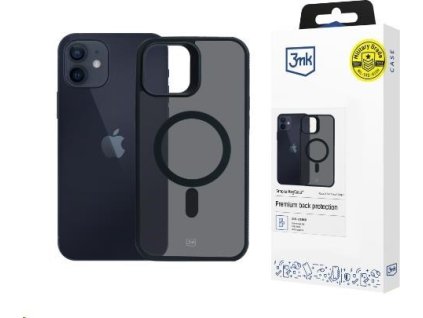 3mk ochranný kryt Smoke MagCase pro Apple iPhone 12/12 Pro