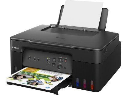 Canon PIXMA G3430 černá (doplnitelné zásobníky inkoustu) - barevná, MF (tisk,kopírka,sken), USB, Wi-Fi