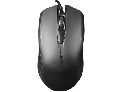 A4tech OP-760 Black, myš, 1 koliesko, 3 tlačidlá, USB, čierna