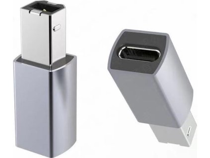 PremiumCord USB redukcia USB C - USB2.0 B (F/M)