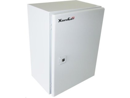XtendLan 19" univerzální rozvaděč s montážní deskou, krytí IP66, šířka 300mm, hloubka 210mm, výška 400mm, šedý