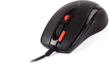 A4tech X-710BK, OSCAR Game herní myš, 2000DPI, černá, USB