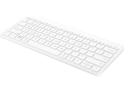 HP 350 Compact Multi-Device Keyboard White - CZ&SK lokalizace - kompaktní klávesnice BT pro více zařízení