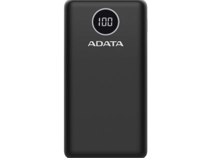 ADATA PowerBank P20000QCD - externá batéria pre mobilný telefón/tablet 20000mAh, 2,1A, čierna (74Wh)