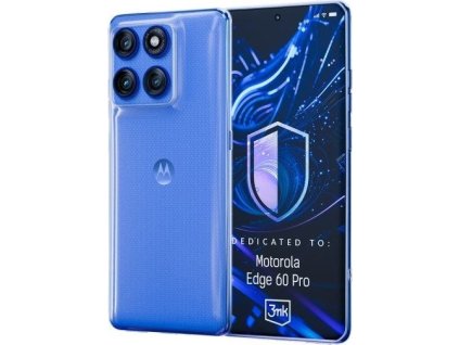 3mk ochranný kryt Clear Case pro Motorola Edge 60 Pro