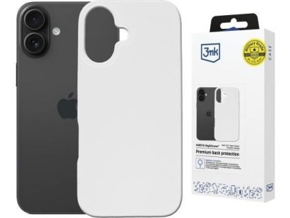 3mk ochranný kryt HARDY MagSilicone pro Apple iPhone 16 White