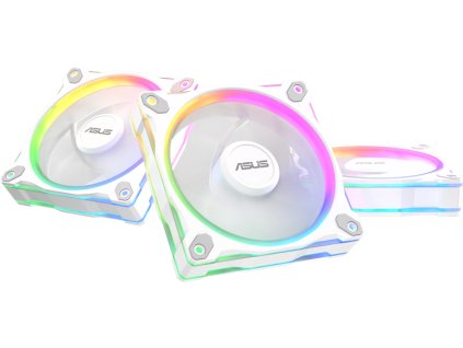 ASUS Ventilátor PRIME MR120 ARGB Reverse, 3x120mm, bílá