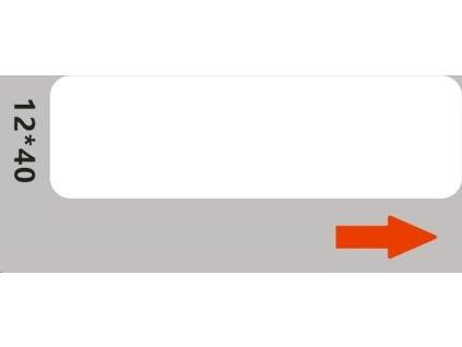 Niimbot štítky RP 12x40mm 155ks White pro D11 a D110