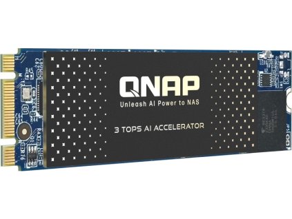 QNAP QAI-M100 - Rockchip RK1808 Cortex-A35 1.6GHz, 3 Tops NPU, M.2 2280 PCIe Gen2 x1 AI accelerator