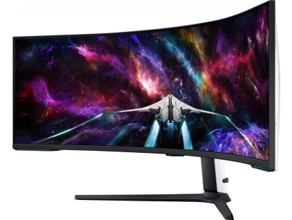 SAMSUNG MT LED LCD Gaming Monitor 57" Odyssey Neo G9, Quantum Matrix Tech. (mini LED), Dual UHD - Prohnutý 1000R, 240Hz