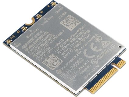 LENOVO 4G LTE modul ThinkPad Quectel EM160R-GL pro X1 2-in-1 G9/P16s G3