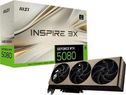 MSI GeForce RTX 5080 INSPIRE 3X/16GB/GDDR7