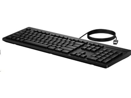 HP 125 G2 Wired USB Keyboard - německá
