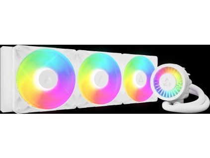 ARCTIC Liquid Freezer III Pro 420 A-RGB (White) : All-in-One CPU Water Cooler with 420mm radiator an