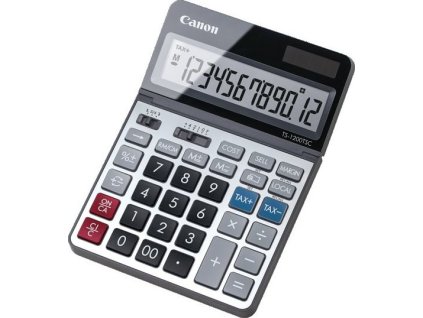 stolová kalkulačka CANON TS-1200TSC, 12 miest, solárne napájanie + batérie