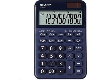 SHARP kalkulačka - ELM335BBL - černá