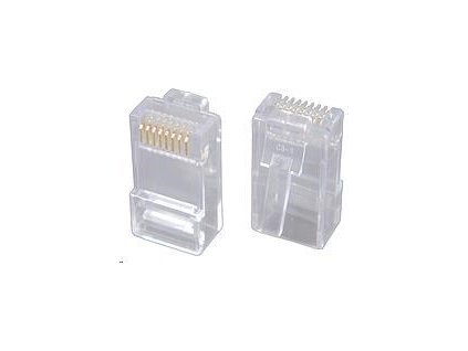 Solarix konektor RJ45 CAT5E UTP 8p8c nestienený, drôt / 100 ks KRJ45/5SLD