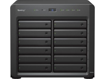 Synology DS2422+ DiskStation (4C/RyzenV1500B/2,2GHz/4GBRAM/12xSATA/2xUSB3.0/4xGbE/1xPCIe)