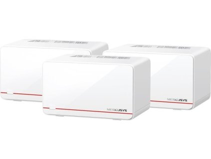 MERCUSYS Halo H37BE(3-pack) WiFi7 Mesh (BE6500,2,4GHz/5GHz,2x2,5GbELAN/WAN,1xGbELAN/WAN)