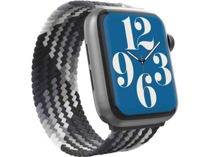 GEAR4 Řemínek Apple Watch 41/40/38mm SM šedá/melír