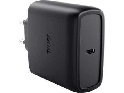 TRUST GaN Nabíječka MAXO 65W, USB-C, černá
