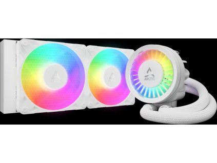 ARCTIC Liquid Freezer III Pro 240 A-RGB (White) - Multikompatibilní all-in-one vodní chladič CPU s A