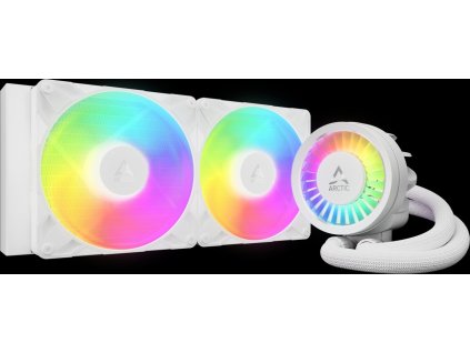 ARCTIC Liquid Freezer III Pro 280 A-RGB (White) - Multikompatibilní all-in-one vodní chladič CPU s A