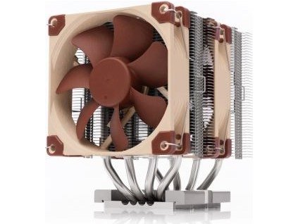 NOCTUA Chladič CPU NH-D9 DX-4677 4U, 2x 92mm, LGA4677, LGA4710, hnědá/stříbrná