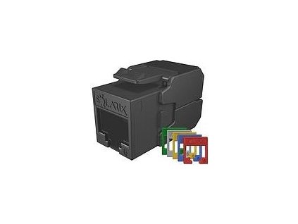 Solarix Samořezný keystone CAT6 UTP SXKJ-6-UTP-RAL-SA, RAL FIT moduly, SECURE CAP, Component Level a 4PPoE certifikace