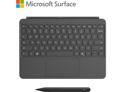 Microsoft Surface Pro 12" Keyboard + Slim Pen 2 Bundle (Slate), Commercial, ENG