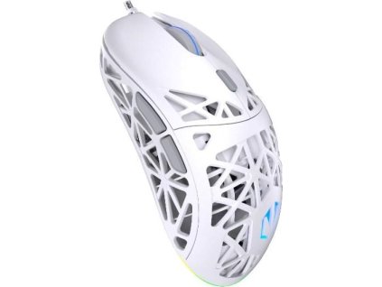 Endorfy Herní myš LIV Onyx White, Drátová, ARGB, bílá